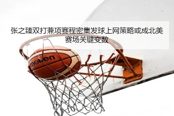 张之臻双打兼项赛程密集发球上网策略或成北美赛场关键变数